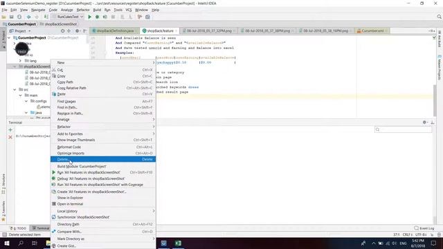 Java + Appium +cucumber +Selenium +Mobile App + excel