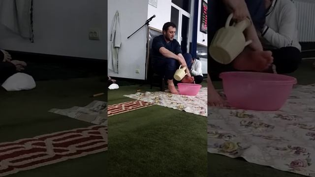 Уроки сел Махалатли  как правильно сделать омовение.
