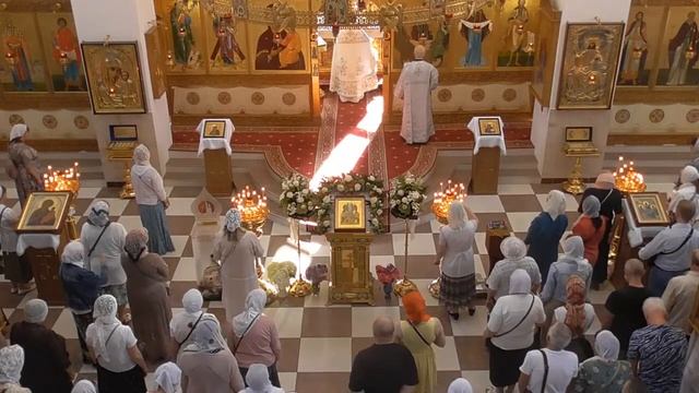 Преображение Господа Бога и Спаса нашего Иисуса Христа. Божественная Литургия.