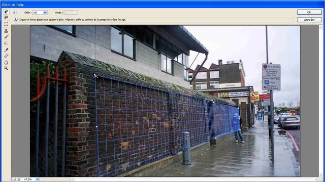 Tutorial photoshop francais creer un graffiti et l'integrer sur un mur