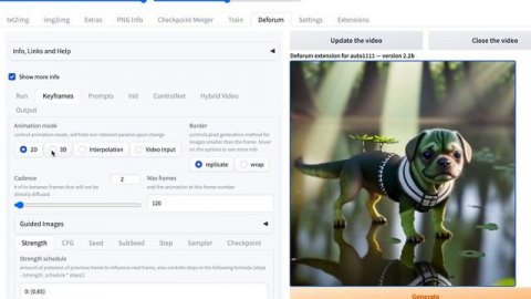 Stable DiffusionでアニメーションAI動画を"簡単に"作る方法【deforum tutorial】