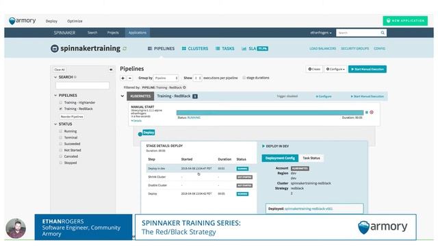 Spinnaker Training Series #7: How to use the Red/Black strategy to deploy server groups