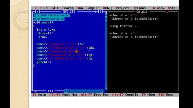 Pointer programs