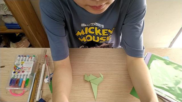 23 ORIGAMI Dinosaur   Mike Junn Origami Day 003