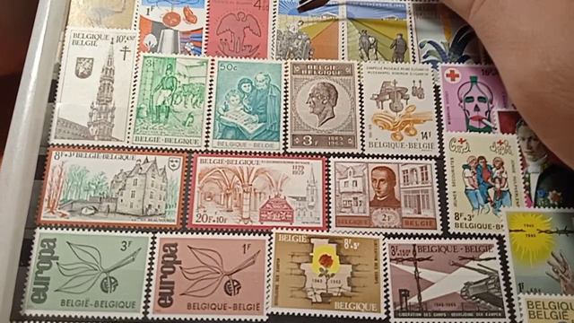 Марки Бельгии 65г. Филателия марки хобби stamp philately hobby