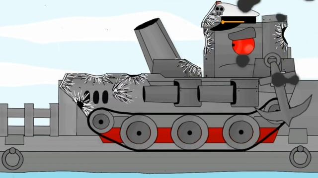 Ратте против Моряк - Мультики про танки