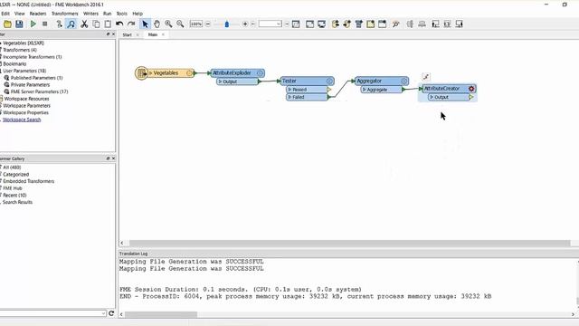 Transpose Tables Using FME