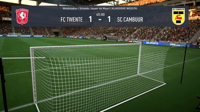FIFA 22 FC TWENTE - SC CAMBUUR Gameplay PS5 Nex-Gen Training EASports Nederlands #85