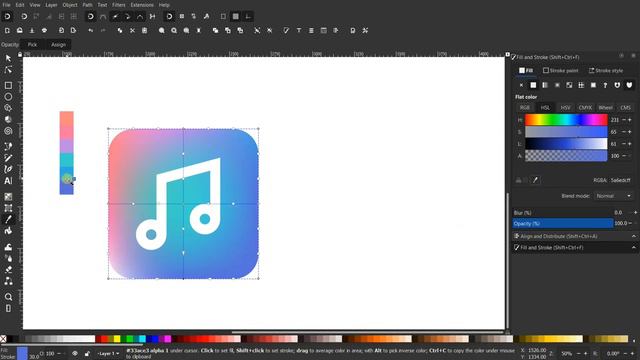 How to create custom icons in Inkscape