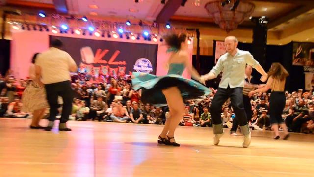 Jive Dance Contest at Viva Las Vegas Rockabilly Weekend 2012