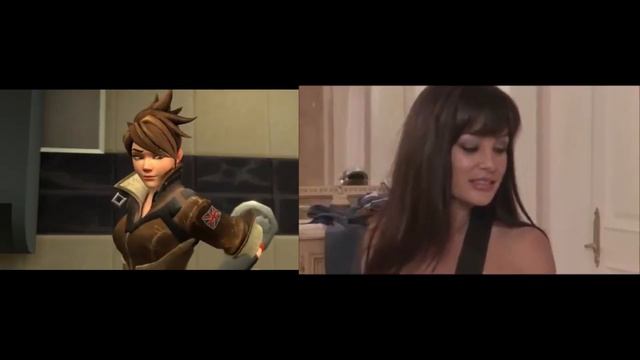 I'm not at the beach, this is a bathtub. Tracer Overwatch side by side comparison