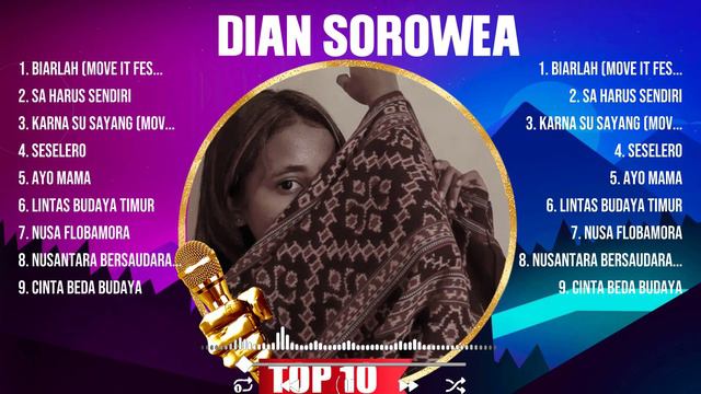Dian Sorowea The Best Music Of All Time ▶️ Full Album ▶️ Top 10 Hits Collection