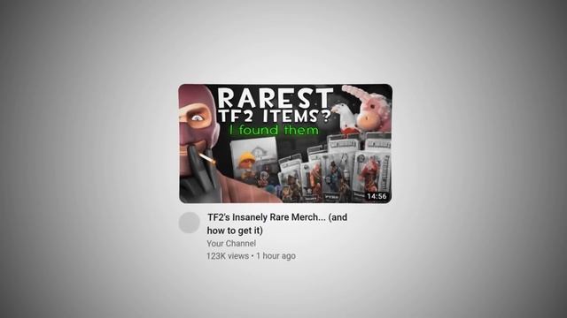 TF2's Insanely Rare Merchandise... (and how to get it)