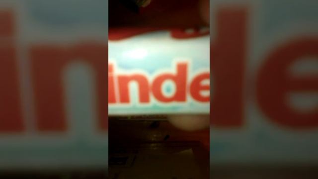 Открываем,пробуем, едим,Kinder шоколад?