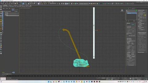 Как сделать в 3ds Max деформацию объекта по траектории. Path Deform. Урок 8.