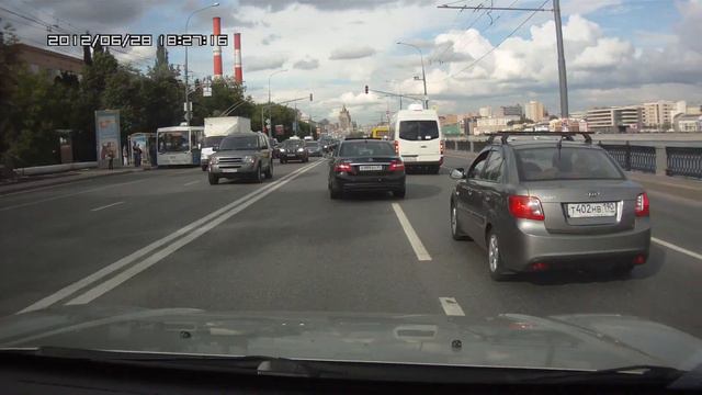Атака "мигалки" А505МР97 с сопровождением.