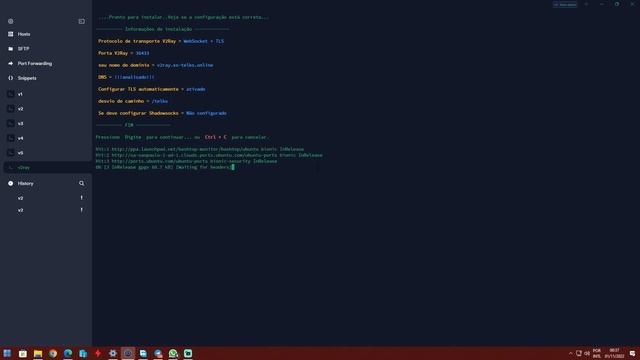INSTALL  V2RAY