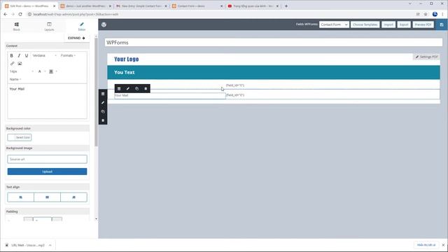 WPForms - PDF Customizer -  Attach PDF
