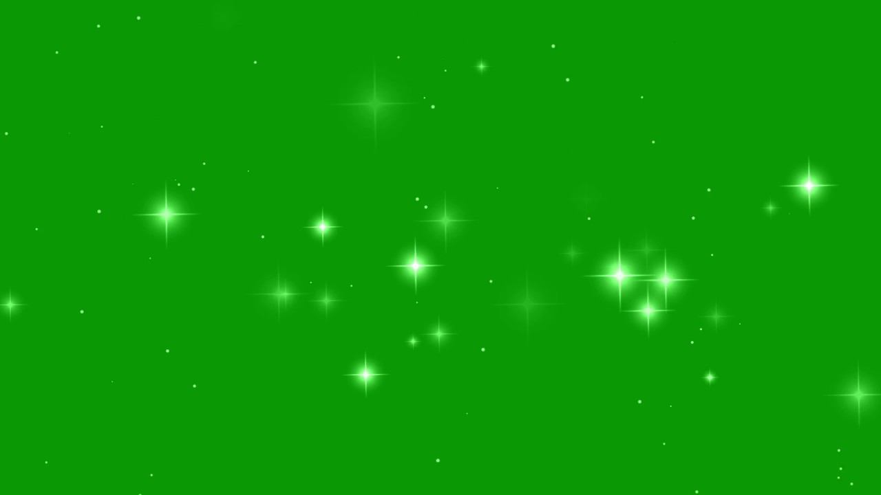 Green Screen Sparkles Animation Movement Glitter Shine Lights footage effect Футаж искры хромакей #5