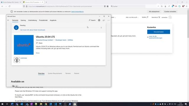 Installation einer TESTUMGEBUNG mit Docker in nur 10 Minuten - WSL2, Linux,Ubuntu (2/10)
