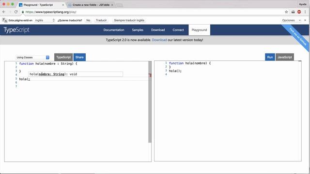 Desarrollo de apps para iOs y Android con Ionic - Typescript - 6 Tipado variables