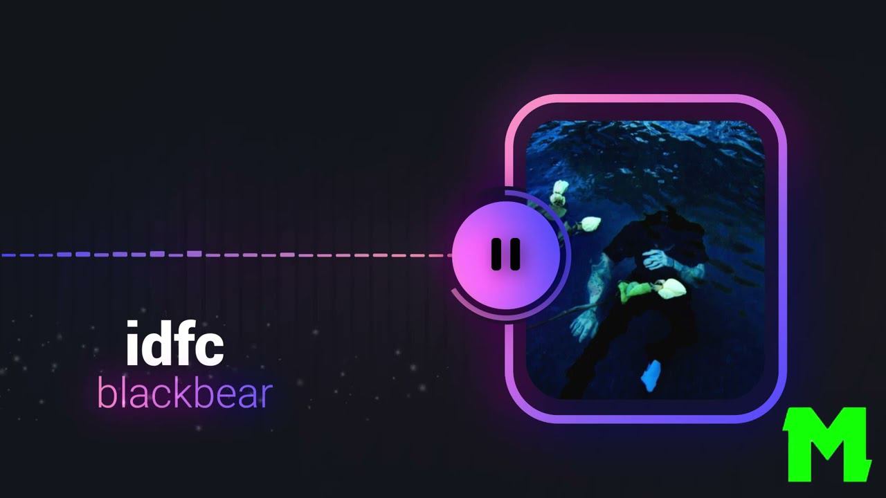 idfc - blackbear (Visualization | After Effects | Explicit)