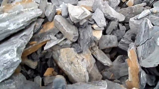 Окаменевшая глина песчаник уголь в разрезе