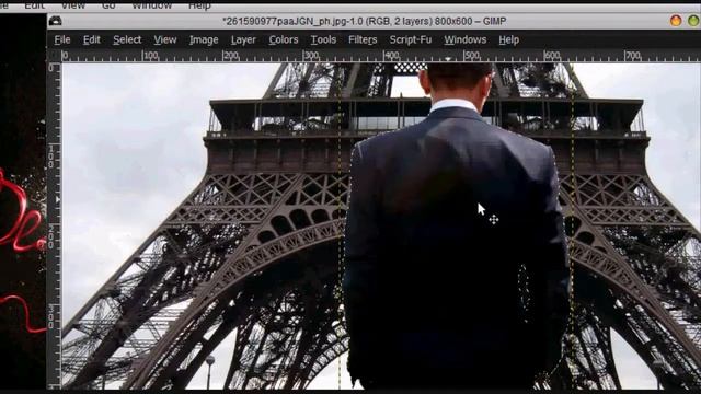 How to Take a Vacation to Paris: Gimp Style