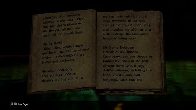 Skyrim: Reading books in the tub - Whiterun Home Decorating Guide