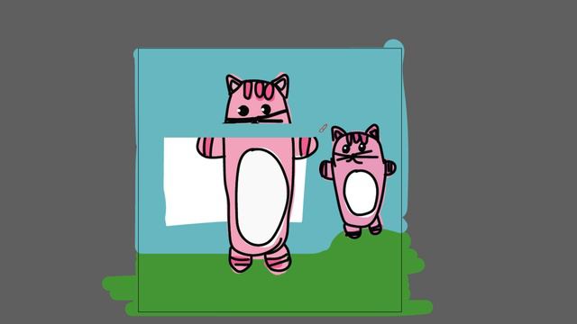 Рисуем смешных котиков детям часть 62