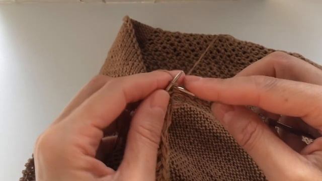 КРОП ТОП СПИЦАМИ 2 часть I CROP TOP I