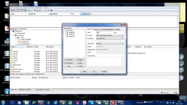 FTP FileZilla