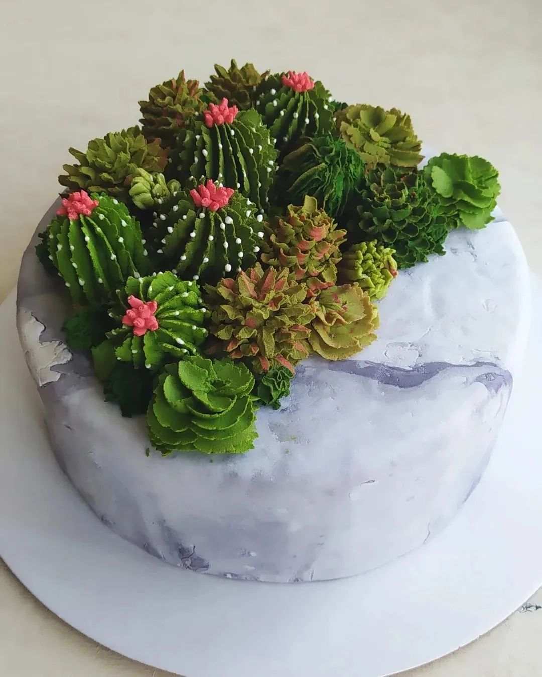 Торт Цветущий Кактус