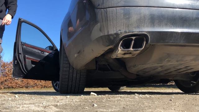 Mercedes Benz S600 W221 Cold start resonator and muffler delete