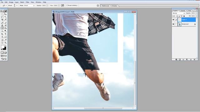 Photo polaroid | photoshop 7.0