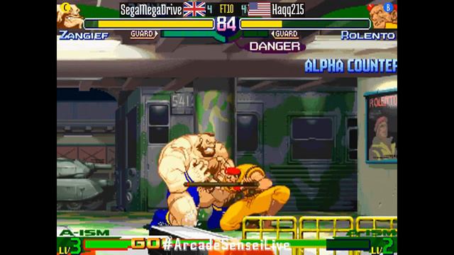 Street Fighter Alpha 3 (FT10) - SegaMegaDrive (GB) vs Haqq215 (US)