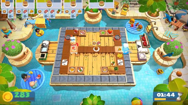 Overcooked 2 Surf n Turf 2-3