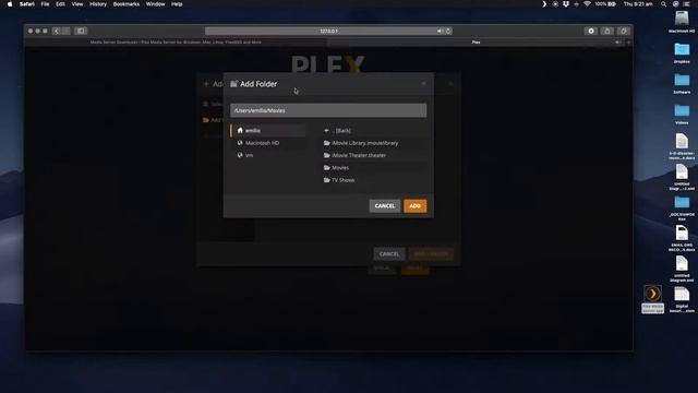 How to install Plex Media Server onto a Mac running macOS Mojave 10.14