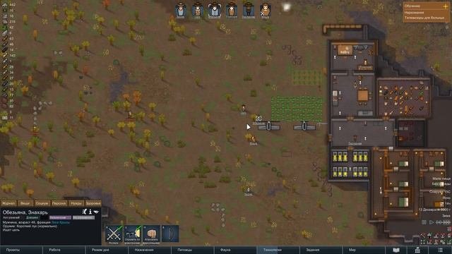 Переход на электричество I 4 Rimworld Первое приключение!