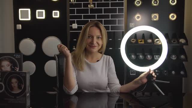 Селфи лампы для блогеров и визажистов - Gauss Ring Light