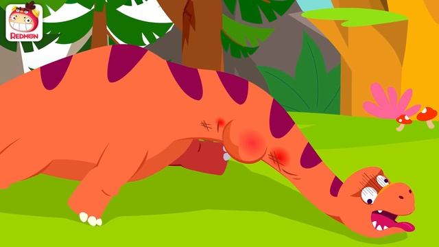 Save the Apatosaurus!  Dino Rescue Team  dinosaurs for toddlers  REDMON