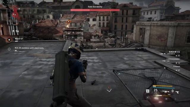 World War Z Aftermath | Rome Horde Mode XL WAVE 58