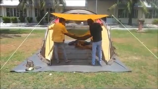 Установка и разборка палатки World of Maverick Galaxy