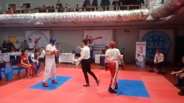 Кикбоксинг 2 раунд 24 марта 2019 г.