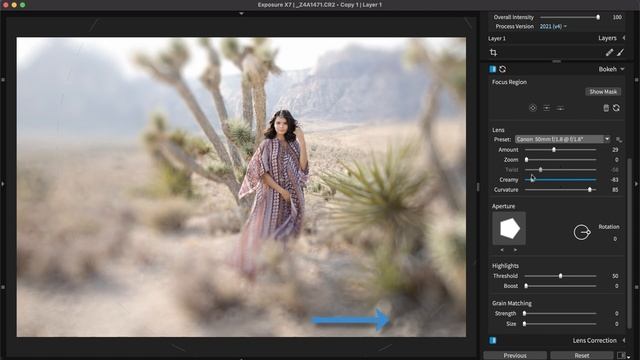 Exposure Editing - Creative Blurring