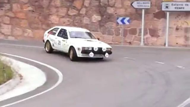 A.Navarro/E.Quiles. Volkswagen Scirocco Gti. Rally La llana 2013.