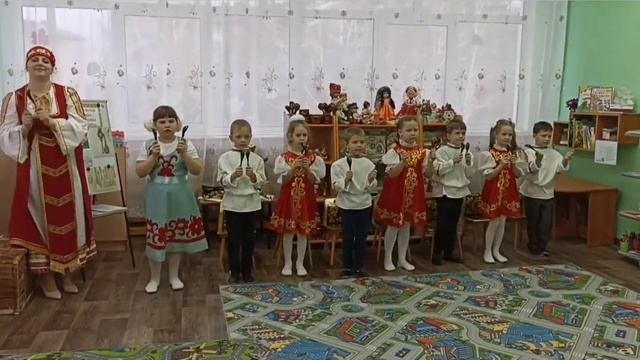 видео занятия Ложка народная для игры пригодная