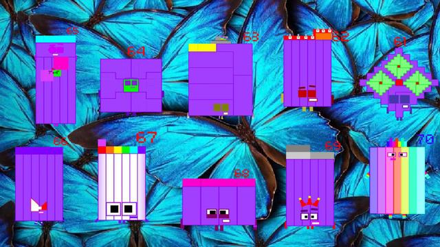 Numberblocks Band Retro 1 - 100 For @Mecurn