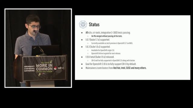 The State of the Container EcoSystem  - Dan Walsh and Mrunal Patel (Red Hat)