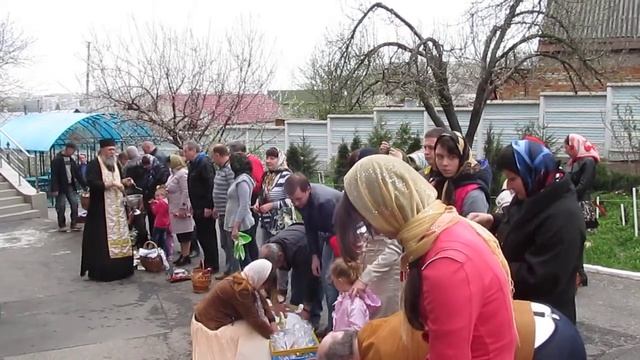 20.04.2014 Харьков Пасха Освящение куличей Kharkov